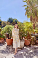 THE COLETTE DRESS IN VANILLA BLOOM