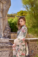 THE ROSA MIDI DRESS IN BEIGE