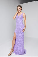 AZALEA GOWN IN LAVENDER