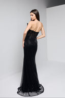 NORA GOWN IN BLACK