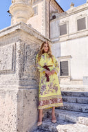 THE MARGAUX PRINTED MIDI DRESS
