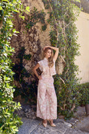 THE AZURE ORNATE SET IN PASTEL PINK