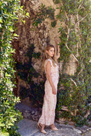THE AZURE ORNATE SET IN PASTEL PINK