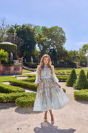 THE ÉLISE DRESS IN POWDER BLOOM