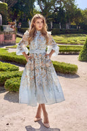 THE ÉLISE DRESS IN POWDER BLOOM