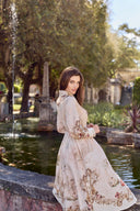 THE AMÉLIE DRESS IN BEIGE