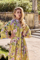 MIA FLORAL DRESS IN YELLOW