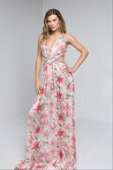 ANGELIE LONG DRESS IN LILLY