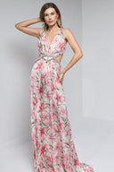 ANGELIE LONG DRESS IN LILLY