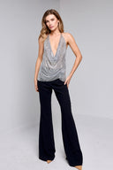 MARLA PANTS SET – CRYSTAL TOP & FITTED PANT