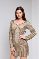 BALIE BEADED SHORT DRESS