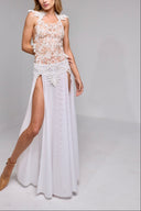 LANA GOWN IN WHITE