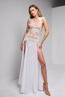 LANA GOWN IN WHITE