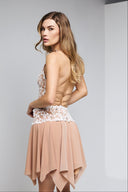 CALI SET IN NUDE WITH WHITE