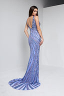 ARIANNE BEADED GOWN IN LAVENDER