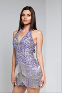 SHAI MINI DRESS IN LAVENDER