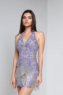 SHAI MINI DRESS IN LAVENDER