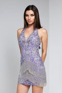 SHAI MINI DRESS IN LAVENDER