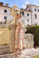 THE VALENTINA DRESS IN MOCHA PAISLEY