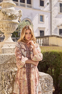 THE VALENTINA DRESS IN MOCHA PAISLEY