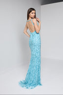 AZALEA GOWN IN TURQUOISE
