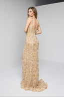 ELARA GOWN IN GOLD