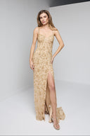 ELARA GOWN IN GOLD