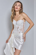 FRANCESCA MINI DRESS IN WHITE