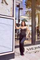 OLLY BLACK BUSTIER