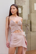 BUTTERFLY TOP IN BEIGE