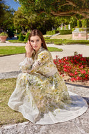 THE VIVIENNE DRESS IN OLIVE BLOSSOM