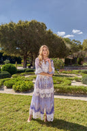 THE AURÉLIE DRESS IN LAVENDER PAISLEY