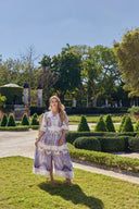 THE AURÉLIE DRESS IN LAVENDER PAISLEY