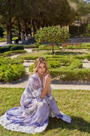 THE AURÉLIE DRESS IN LAVENDER PAISLEY